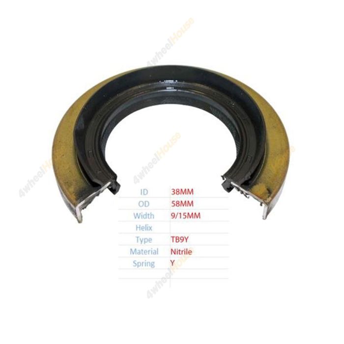 1 x Right Drive Shaft Oil Seal for Mazda BT50 WEAT I4 16v DOHC Turbo 11/06-10/11