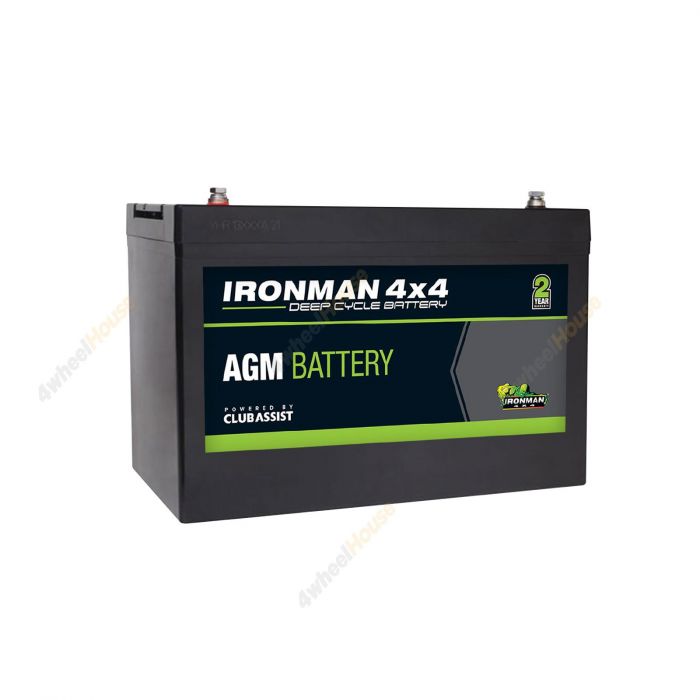Ironman 4x4 90AH / 750 CCA AGM Deep Cycle Battery Camping 4WD Multi Purpose