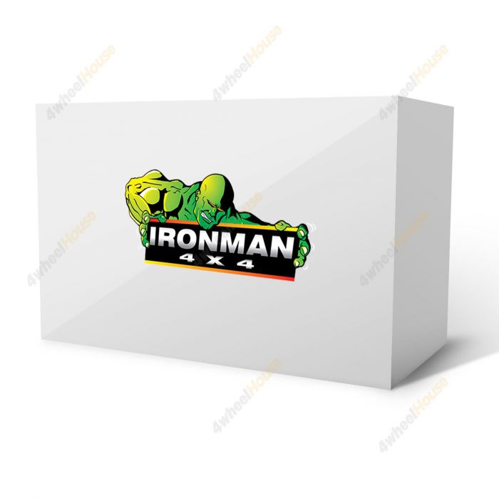 Ironman 4x4 Steel Premium Winch Bar Bull Bar Kit Offroad 4WD BBP069CK