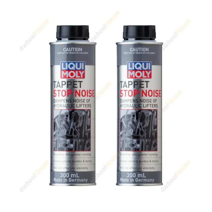 2 x Liqui Moly Tappet Stop Noise Additive 300ml 2783
