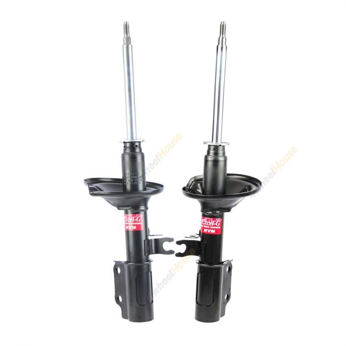 2 x KYB Strut Shock Absorbers Excel-G Gas Replacement Front 333370 333369