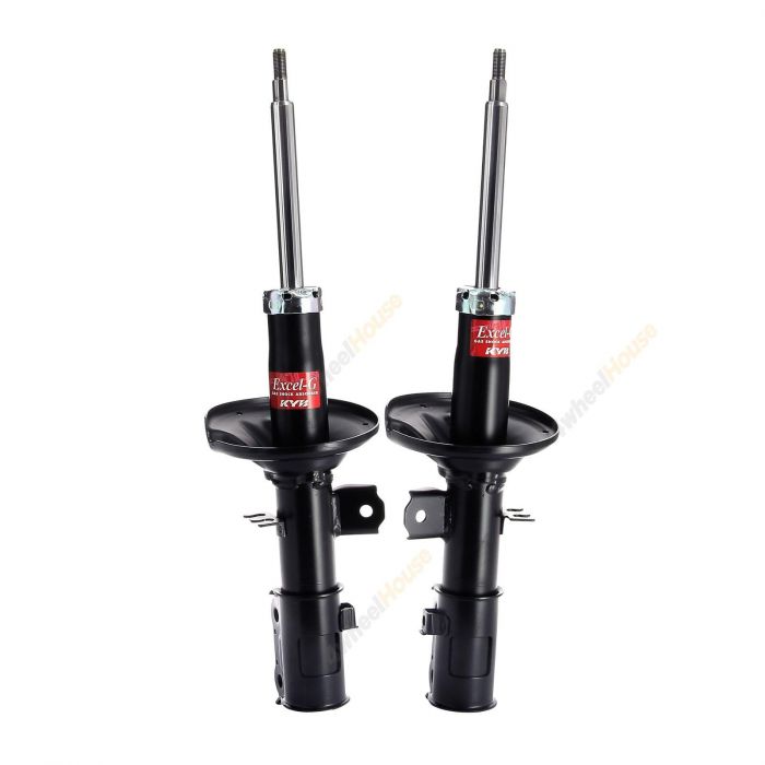 2 x KYB Strut Shock Absorbers Excel-G Gas Replacement Front 333507 333506