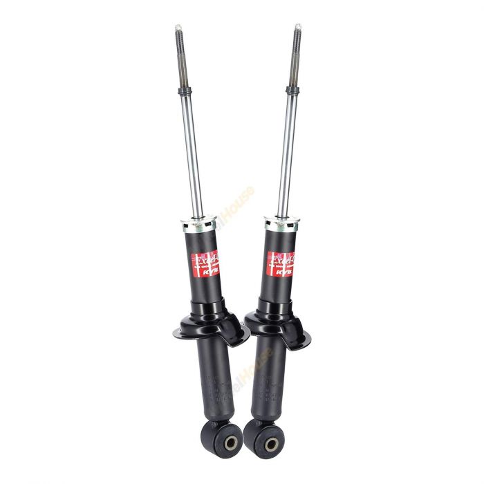 Pair KYB Shock Absorbers Twin Tube Gas-Filled Excel-G Rear 340060