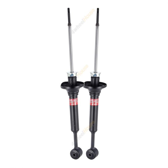 Pair KYB Shock Absorbers Twin Tube Gas-Filled Excel-G Rear 341079