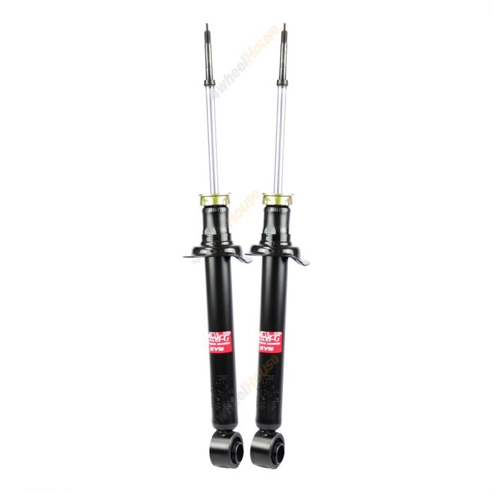 Pair KYB Shock Absorbers Twin Tube Gas-Filled Excel-G Rear 341099