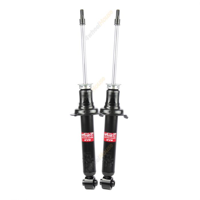 Pair KYB Shock Absorbers Twin Tube Gas-Filled Excel-G Rear 341111