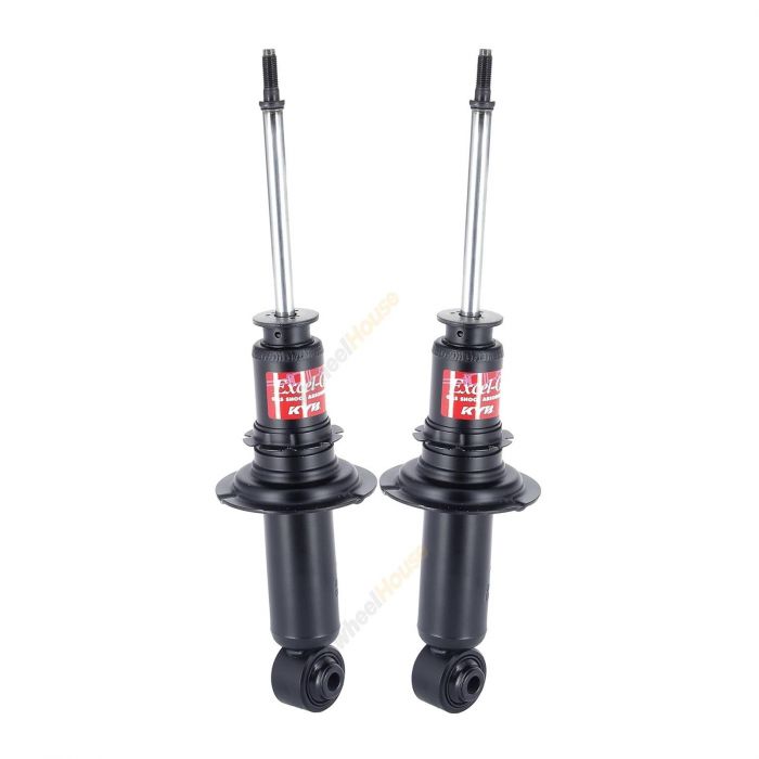 Pair KYB Shock Absorbers Twin Tube Gas-Filled Excel-G Rear 341127