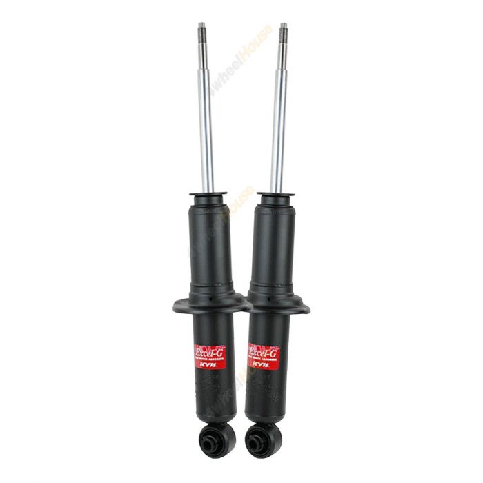 Pair KYB Shock Absorbers Twin Tube Gas-Filled Excel-G Rear 341206