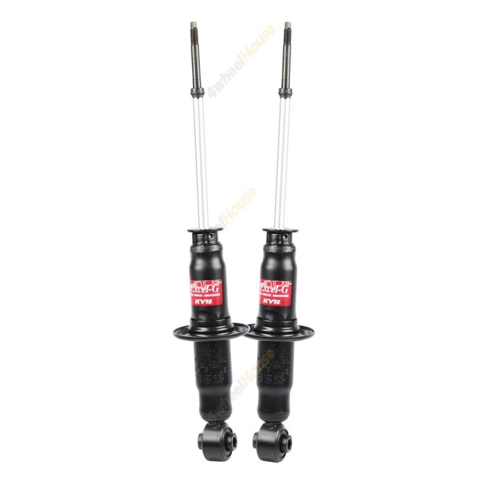 Pair KYB Shock Absorbers Twin Tube Gas-Filled Excel-G Rear 341216