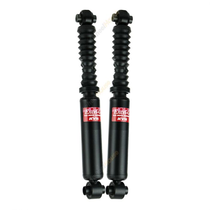 Pair KYB Shock Absorbers Twin Tube Gas-Filled Excel-G Rear 341237