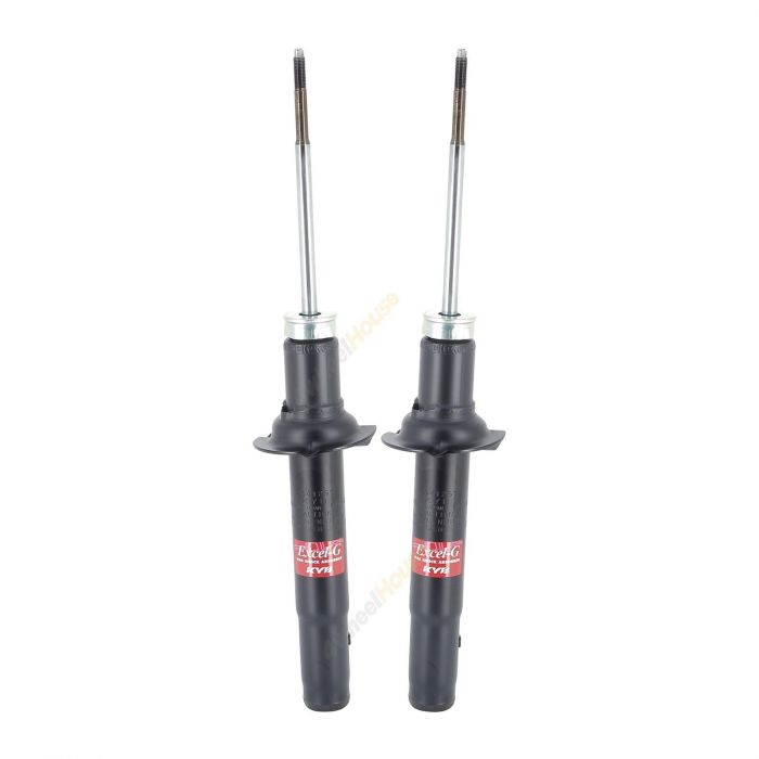 Pair KYB Shock Absorbers Twin Tube Gas-Filled Excel-G Front 341257