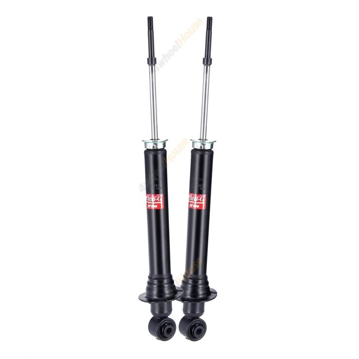 Pair KYB Shock Absorbers Twin Tube Gas-Filled Excel-G Rear 341263