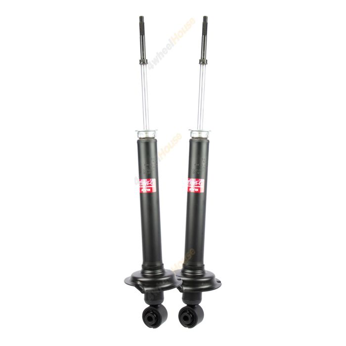Pair KYB Shock Absorbers Twin Tube Gas-Filled Excel-G Rear 341267
