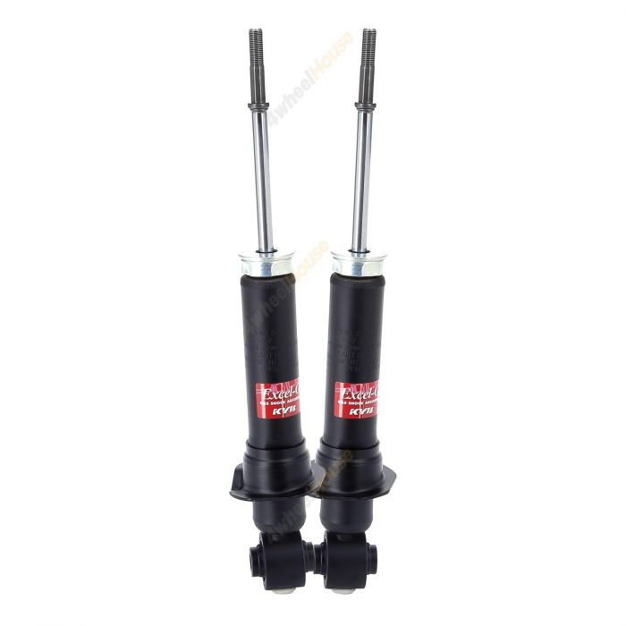 Pair KYB Shock Absorbers Twin Tube Gas-Filled Excel-G Rear 341278