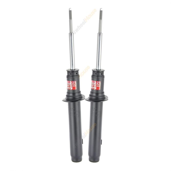Pair KYB Shock Absorbers Twin Tube Gas-Filled Excel-G Front 341280