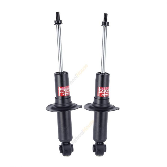 Pair KYB Shock Absorbers Twin Tube Gas-Filled Excel-G Rear 341353