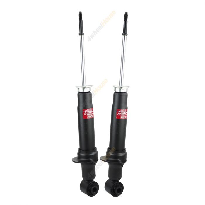 Pair KYB Shock Absorbers Twin Tube Gas-Filled Excel-G Rear 341475
