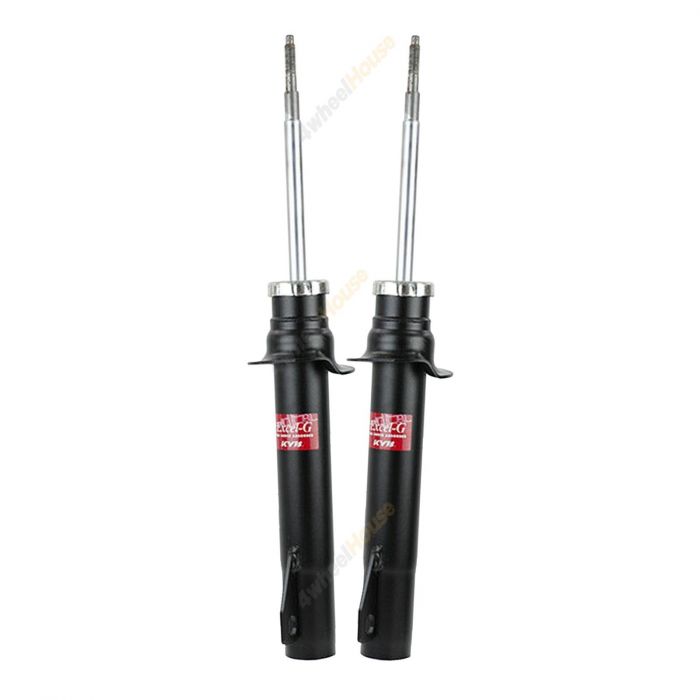 Pair KYB Shock Absorbers Twin Tube Gas-Filled Excel-G Front 341701