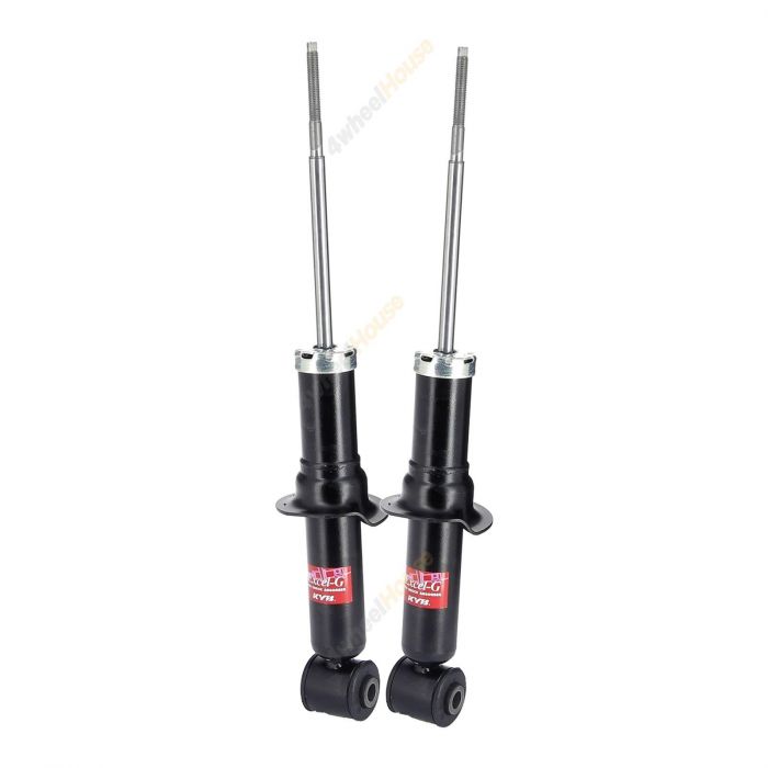 Pair KYB Shock Absorbers Twin Tube Gas-Filled Excel-G Rear 341702