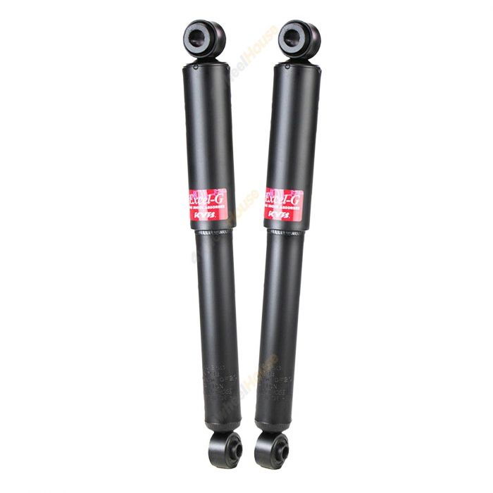 Pair KYB Shock Absorbers Twin Tube Gas-Filled Excel-G Rear 343260