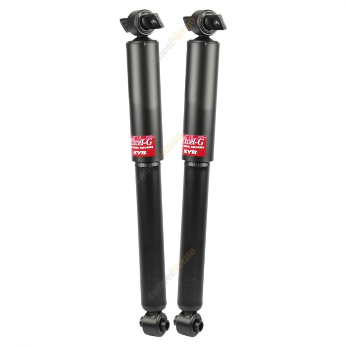 Pair KYB Shock Absorbers Twin Tube Gas-Filled Excel-G Rear 343284