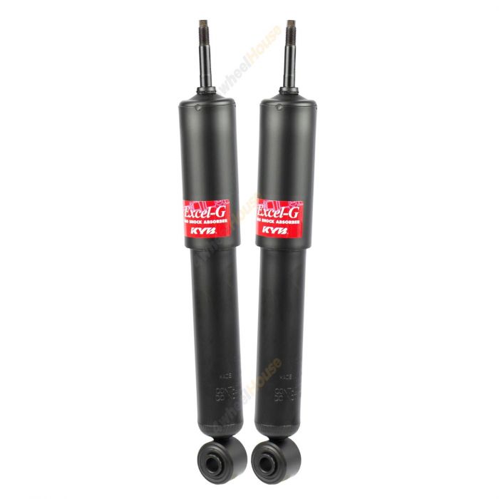 Pair KYB Shock Absorbers Twin Tube Gas-Filled Excel-G Front 343366