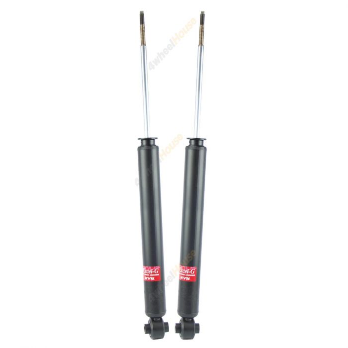 Pair KYB Shock Absorbers Twin Tube Gas-Filled Excel-G Rear 344274