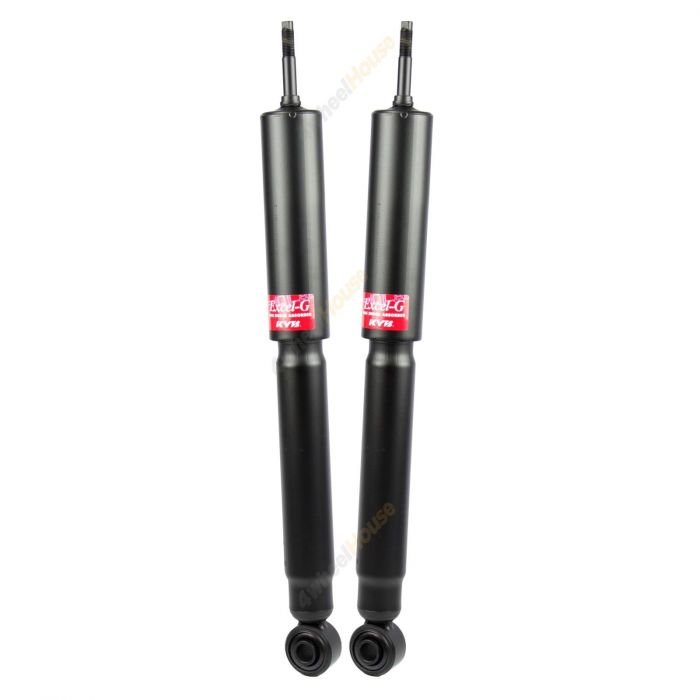 Pair KYB Shock Absorbers Twin Tube Gas-Filled Excel-G Rear 344296