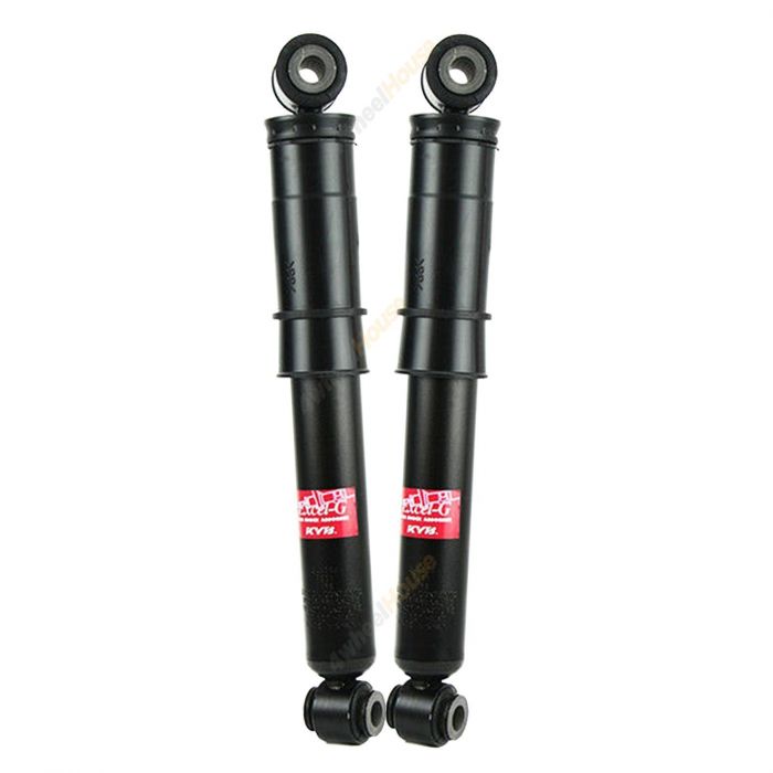 Pair KYB Shock Absorbers Twin Tube Gas-Filled Excel-G Rear 344709
