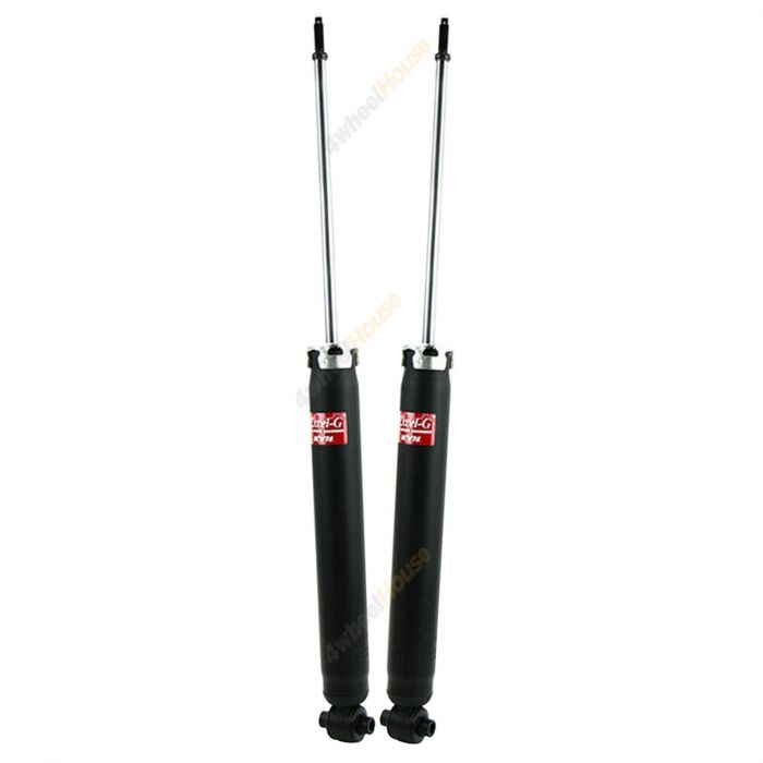 Pair KYB Shock Absorbers Twin Tube Gas-Filled Excel-G Rear 345065