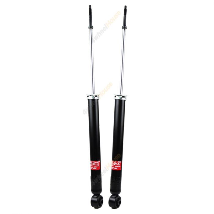 Pair KYB Shock Absorbers Twin Tube Gas-Filled Excel-G Rear 348063