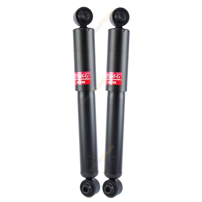 Pair KYB Shock Absorbers Twin Tube Gas-Filled Excel-G Rear 349024
