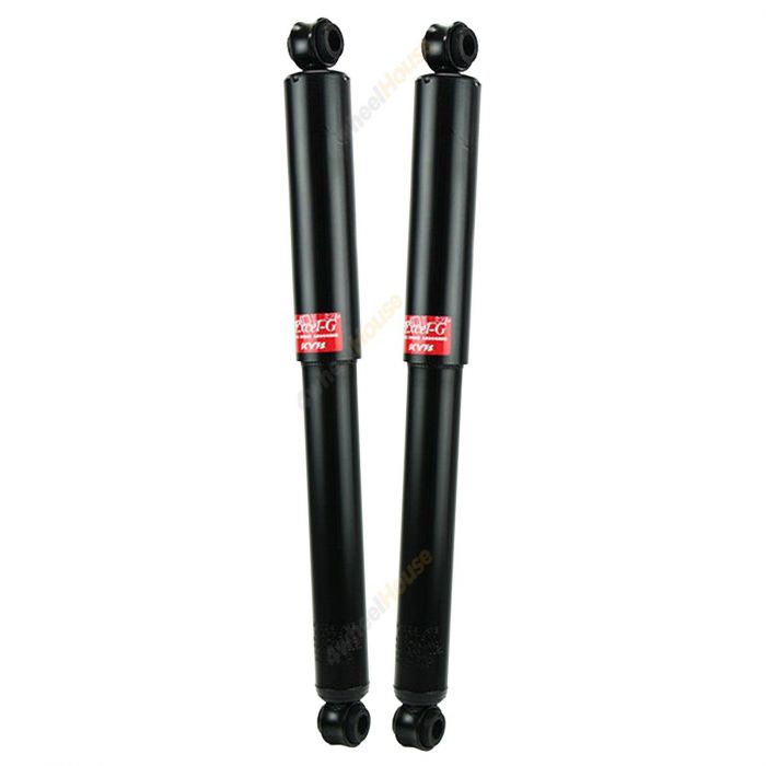 Pair KYB Shock Absorbers Twin Tube Gas-Filled Excel-G Rear 349224