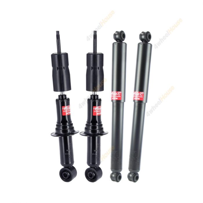 4 x KYB Shock Absorbers Twin Tube Gas-Filled Excel-G Front Rear 341355 344421