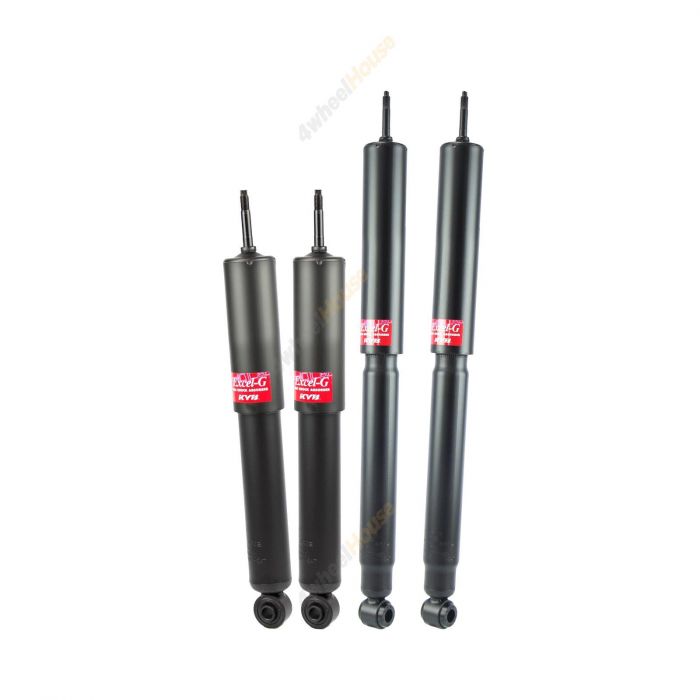 4 x KYB Shock Absorbers Twin Tube Gas-Filled Excel-G Front Rear 344317 344318