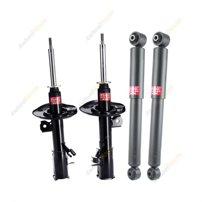 4 x KYB Strut Shock Absorbers Excel-G Front Rear 339197 339196 349079