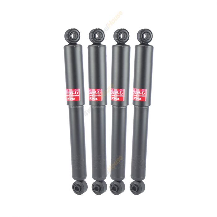 4 x KYB Shock Absorbers Twin Tube Gas-Filled Excel-G Front Rear 343087 343087