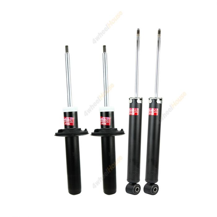4 x KYB Shock Absorbers Twin Tube Gas-Filled Excel-G Front Rear 341743 349134