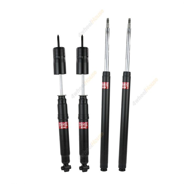 4 x KYB Shock Absorbers Twin Tube Gas-Filled Excel-G Front Rear 363016 341015