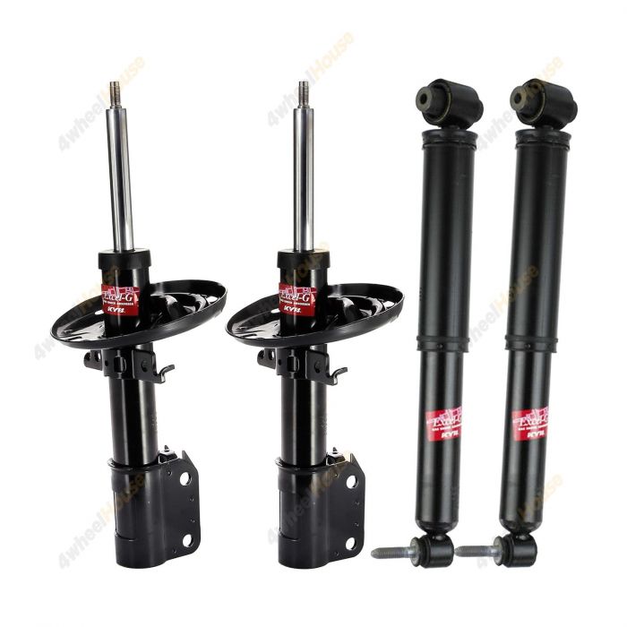 4 x KYB Strut Shock Absorbers Excel-G Gas Replacement Front Rear 339724 344703