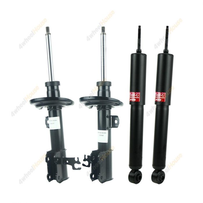 4 x KYB Strut Shock Absorbers Excel-G Front Rear 334668 334669 349007
