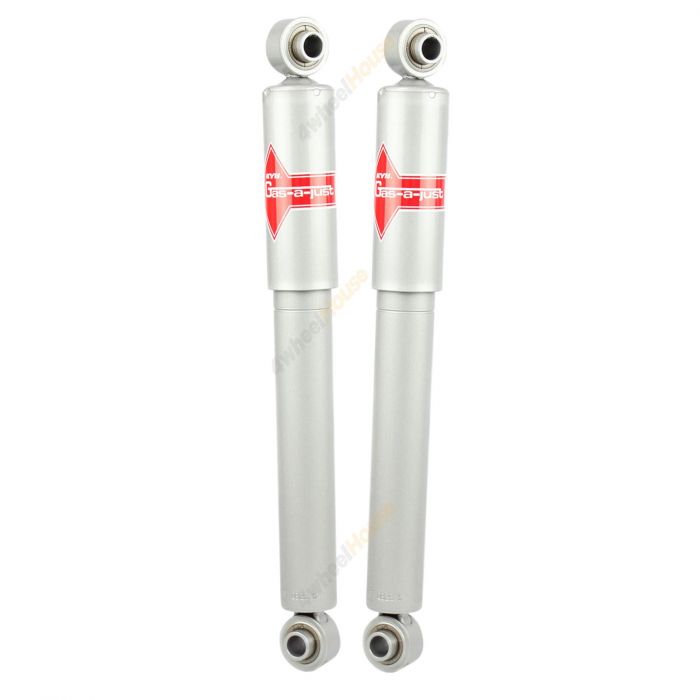 Pair KYB Shock Absorbers Gas-A-Just Gas-Filled Rear 553337
